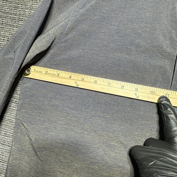 Swiss Tech Shirt Men's L Blue Long Sleeve Button Nylon Outdoor Hiking SM48Y120 - Picture 8 of 13